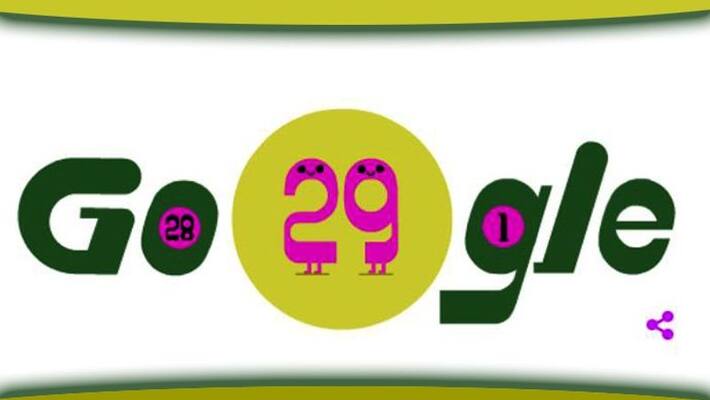 google doodle celebrates leap year google doodle celebrates leap year