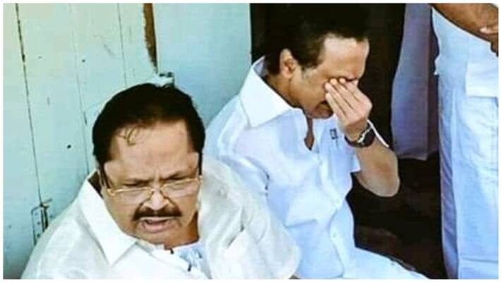 MK Stalin cries out in tears MK Stalin cries out in tears