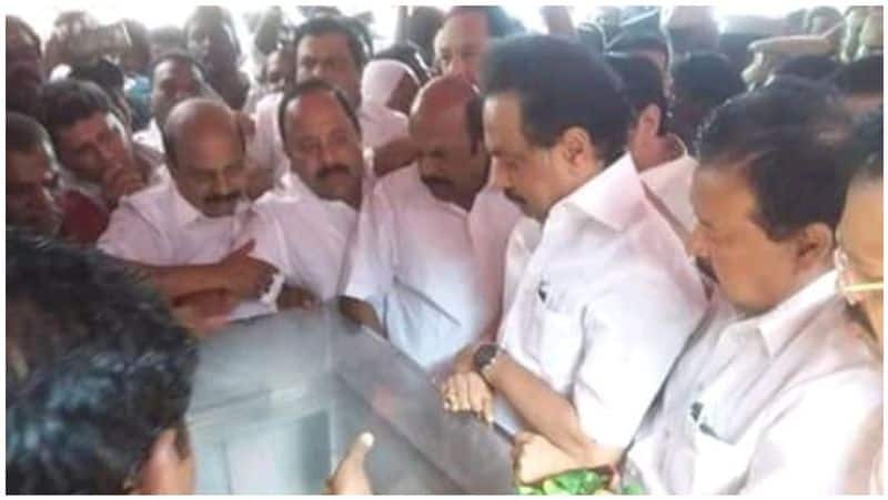 MK Stalin cries out in tears