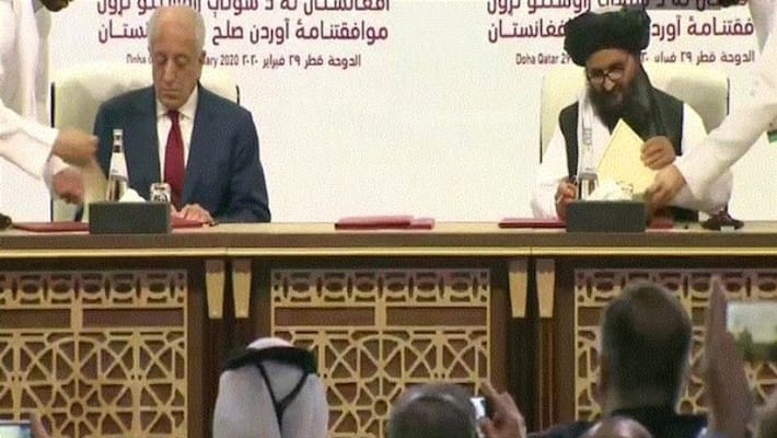 US and Taliban sign deal to end 18-year war US and Taliban sign deal to end 18-year war