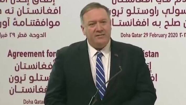 US will reduce its troops to 8,600 in Afghanistan historic agreement signed kpm US will reduce its troops to 8,600 in Afghanistan historic agreement signed kpm