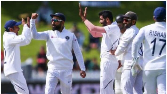 virat kohli aggressively celebrated new zealand skipper williamson wicket in second test video virat kohli aggressively celebrated new zealand skipper williamson wicket in second test video