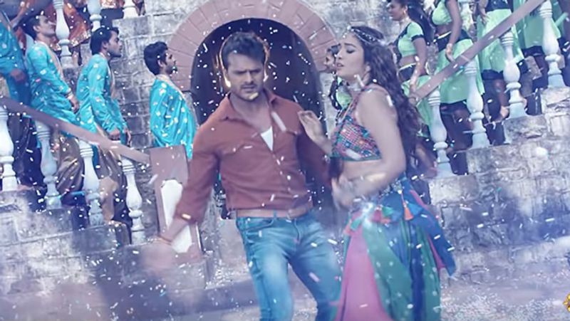 Khesari lal yadav And Amrapali dubey new song Laga Ke Vaseline going Viral From Mehandi Laga Ke Rakhna 3 KPY