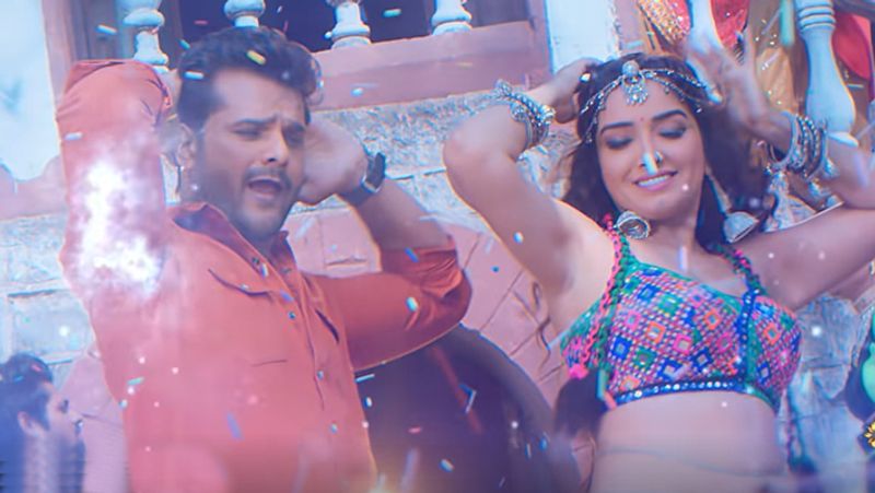 Khesari lal yadav And Amrapali dubey new song Laga Ke Vaseline going Viral From Mehandi Laga Ke Rakhna 3 KPY