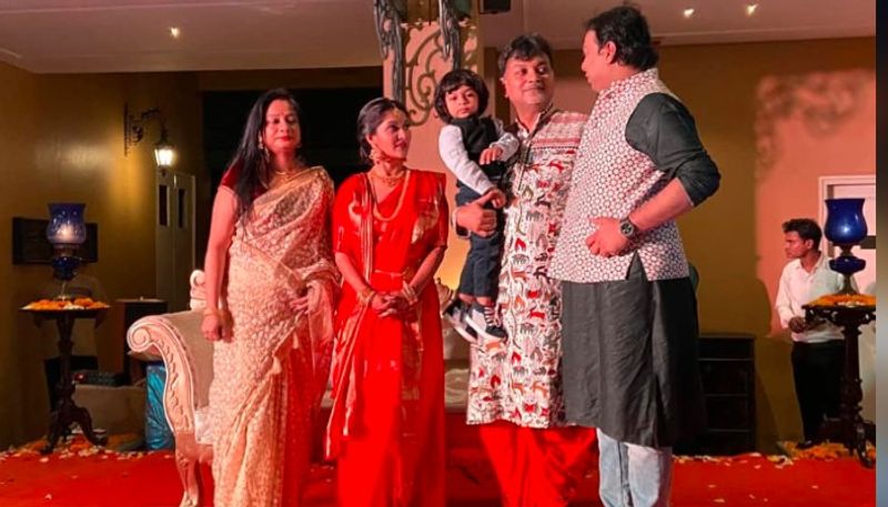 Reception party of srijit mukherjee and rafiath rashid mithila