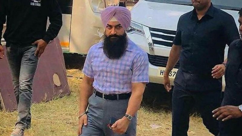 Aamir khan laal singh chaddha new Look in Army Uniform See pics KPY