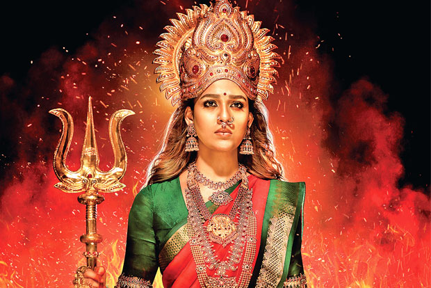 Nayanthara Trolled By Netizens For Mookuthithi amman Second Look poster Nayanthara Trolled By Netizens For Mookuthithi amman Second Look poster