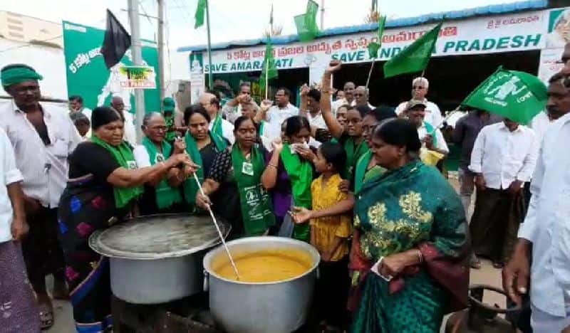 Ap 3 capitals: Amaravati Farmers protest enters 75th day