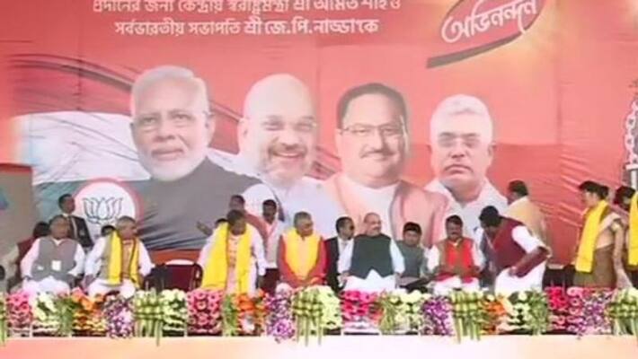 Home Minister Amit Shah attack CM Mamta Banerjee over CAA Home Minister Amit Shah attack CM Mamta Banerjee over CAA