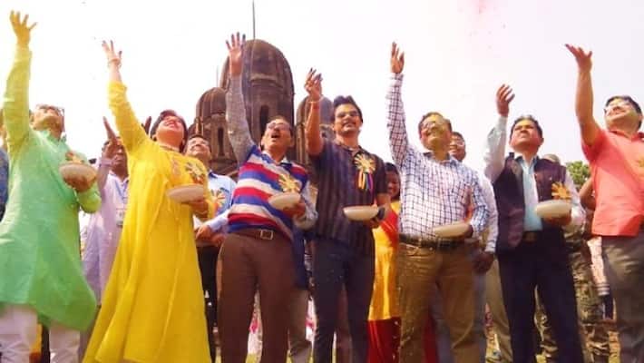 Muslim man started Basanta Utsab in Midnapore Muslim man started Basanta Utsab in Midnapore