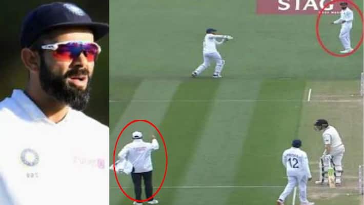 umpire warning indian skipper virat kohli for for his players dodgy tactics against new zealand in last test umpire warning indian skipper virat kohli for for his players dodgy tactics against new zealand in last test