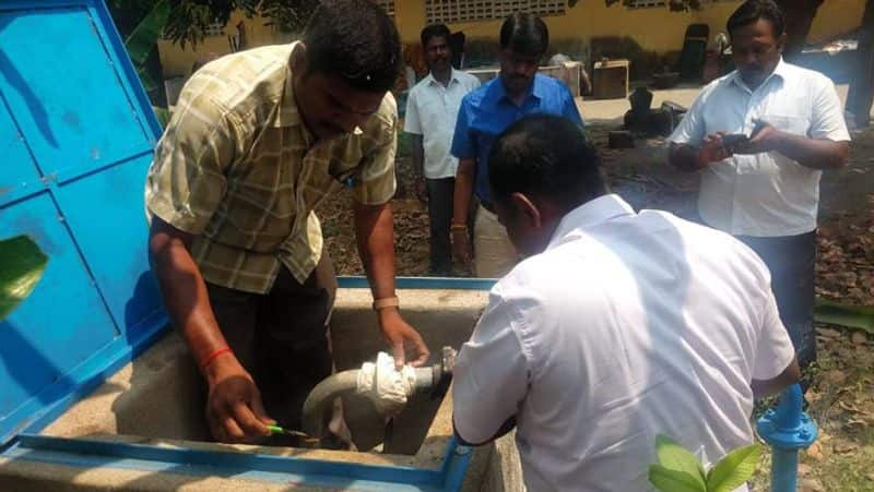 DMK duraimurugan drinking water plant sealed