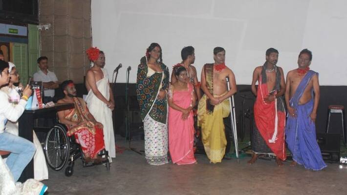 LGBT community members stunning at fashion ramp in Kolkata LGBT community members stunning at fashion ramp in Kolkata