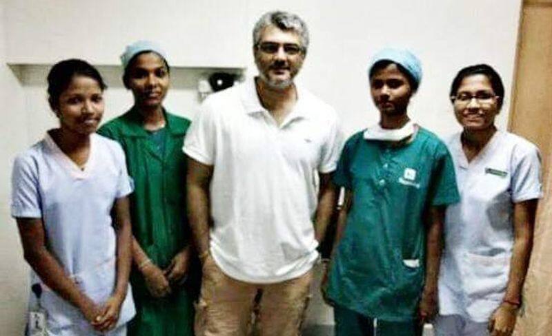 ajith was in labour room along with shalin during  delivery