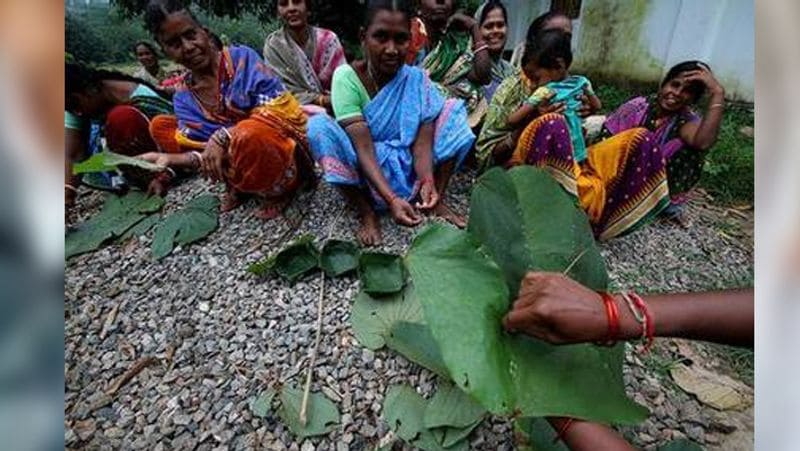 Poor student unable to afford notebook creates copies with banana leaves wins people heart kph