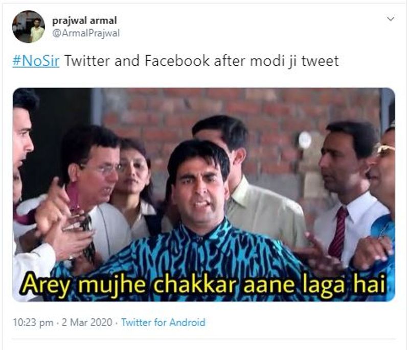 netizens reaction on pm narendra modi quitting social media memes viral kpt