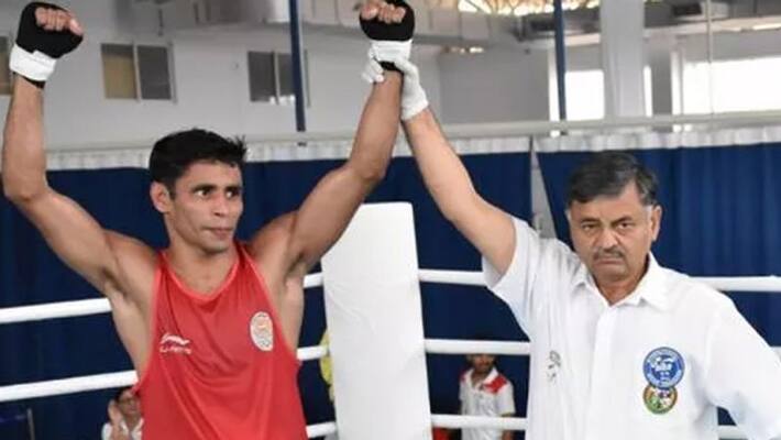 Gaurav Solanki in Asian Olympic qualifier pre quarter finals kph Gaurav Solanki in Asian Olympic qualifier pre quarter finals kph