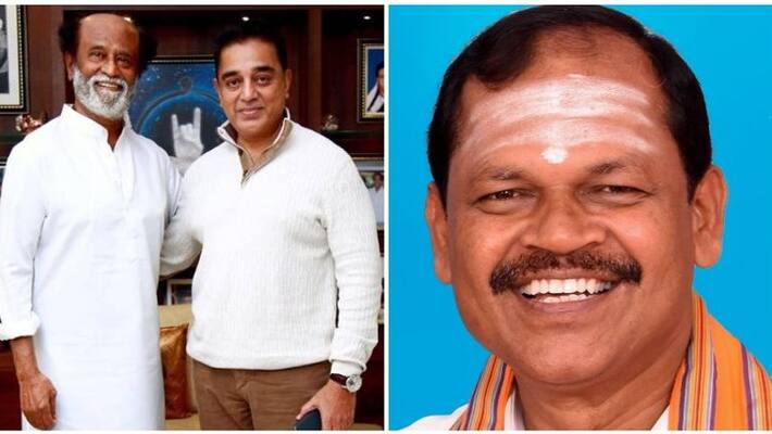 Arjun sampath says If kamal accept rajini as cm, we will give place to kamal Arjun sampath says If kamal accept rajini as cm, we will give place to kamal