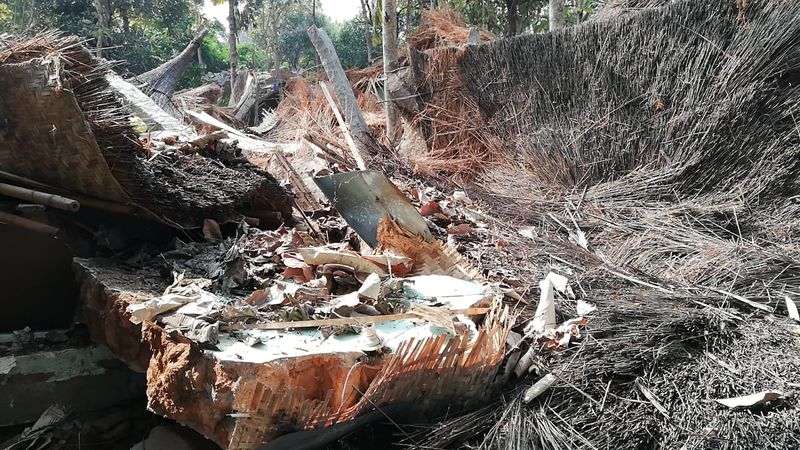 Photos of Demolition of Virupapuragadde Resorts