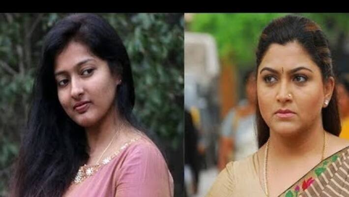 Gayathri Raguram Kidding Kushbhoo Sundar in Twitter Gayathri Raguram Kidding Kushbhoo Sundar in Twitter