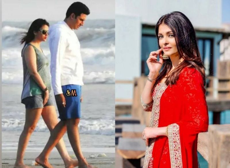 Later, 'The Goan Everyday' a local newspaper shared the picture of the couple where Aishwarya looks a little "chubby". Curious netizens felt that Aishwarya was pregnant with her second child looking at her "significant stomach bulge".