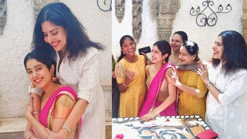 Sridevi Prayer Meet daughter Janhvi Kapoor shares photos from Chennai KPJ