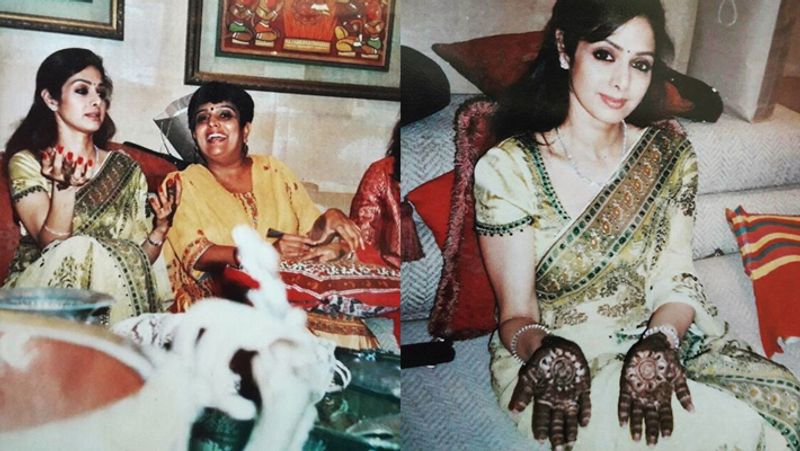 Sridevi rare pics from Sanjay kapoor And Maheep kapoor mehendi ceremony KPY
