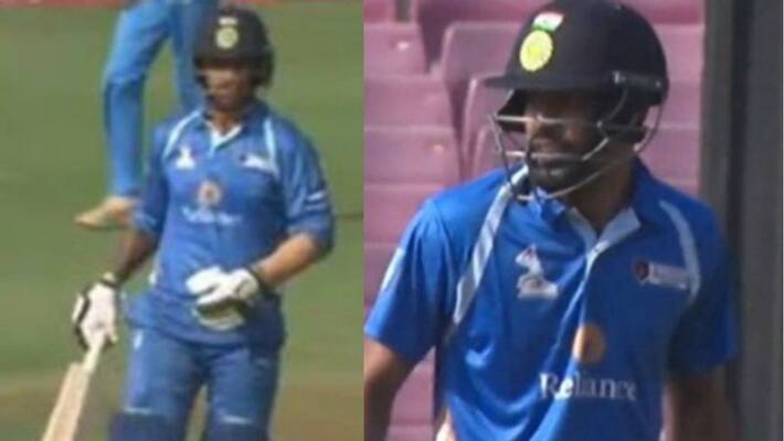 shikhar dhawan made a same mistake what hardik pandya done before in dy patil t20 cup shikhar dhawan made a same mistake what hardik pandya done before in dy patil t20 cup