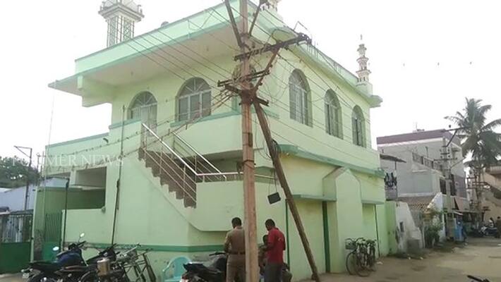 petrol bombing at coimbatore mosque petrol bombing at coimbatore mosque