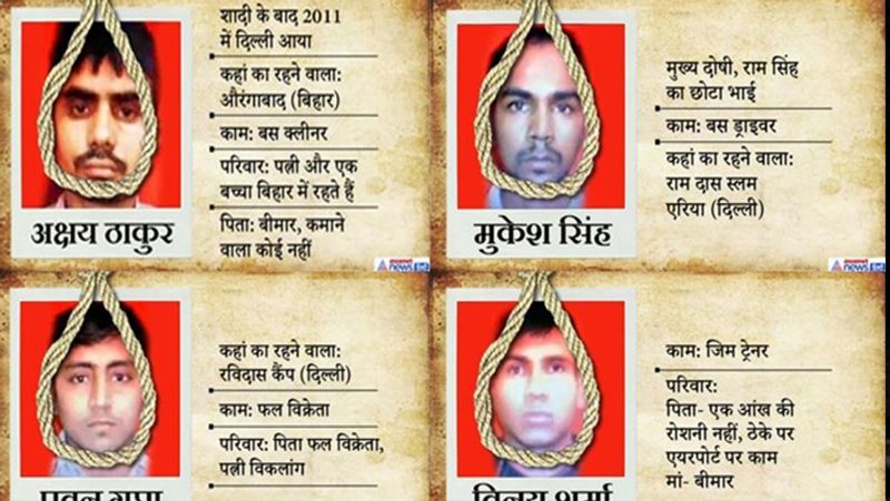 Nirbhaya gang rape convicts to be hanged on March 20 kpn