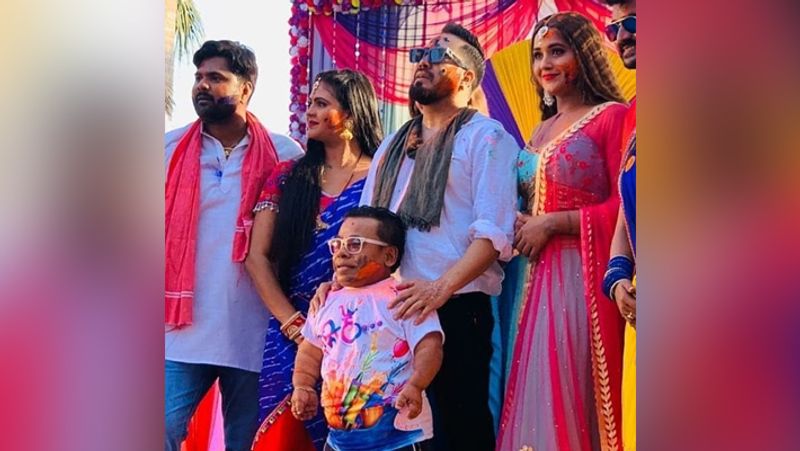Holi 2020 Bhojpuri Stars And Kajal Raghwani Celebrated Holi See Pics KPY
