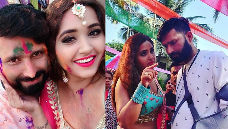 Holi 2020 Bhojpuri Stars And Kajal Raghwani Celebrated Holi See Pics KPY