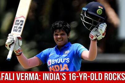 India's Shafali Verma Becomes World No.1 T20 International Batswoman