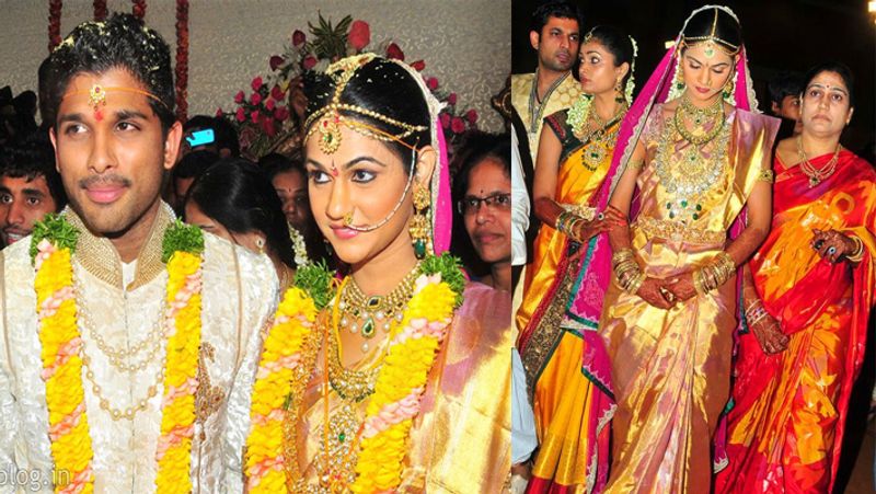 Allu Arjun wishes wife Sneha on 9th marriage anniversary share photo KPJ