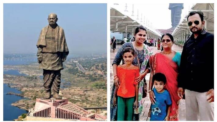 Four missing after Statue of Unity visit found dead in canal Four missing after Statue of Unity visit found dead in canal