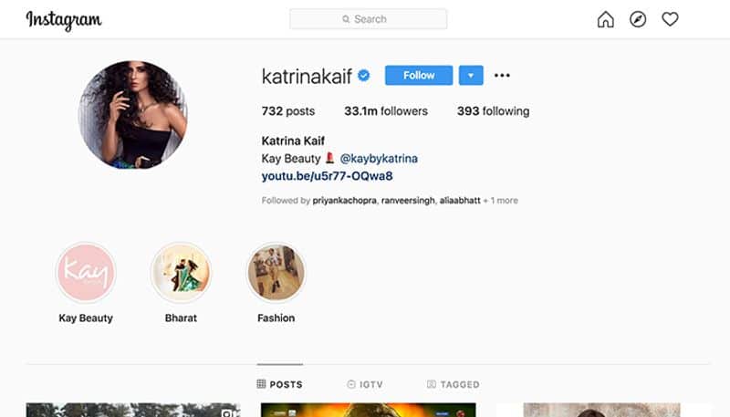 Katrina Kaif:  33 million