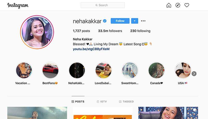 Neha Kakkar: 33.5 million