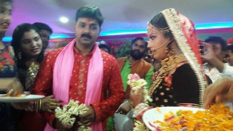 Pawan Singh Second Anniversary see his wedding album With wife jyoti singh KPY