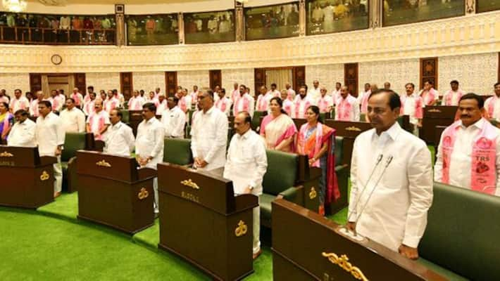 పవక భరతరతన ఇవవల అసబలల తరమన పటటన కసఆర KCR introduces Resolution in