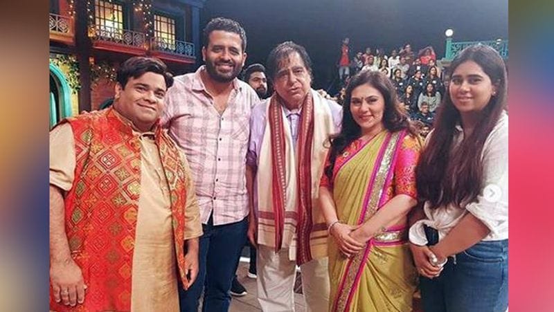 kapil sharma show arun govil aka ramayana ram family KPJ