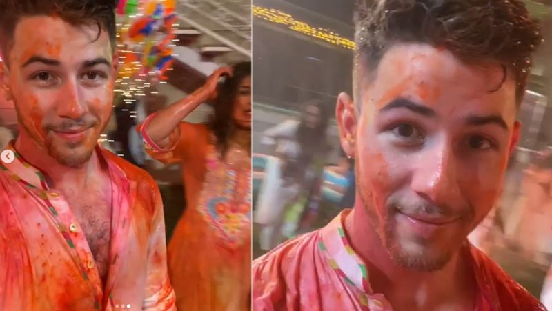 Holi 2020 Priyanka chopra And Nick Jonas Celebrated Holi At isha Ambani House See colorfull Pictures KPY