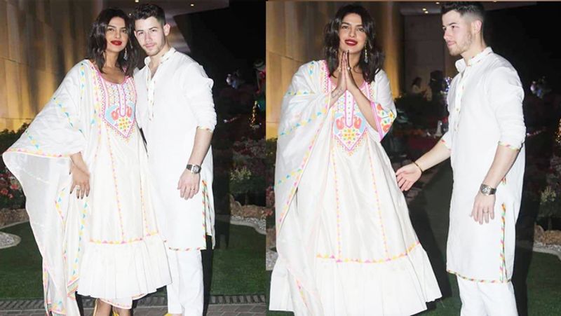 Holi 2020 Priyanka chopra And Nick Jonas Celebrated Holi At isha Ambani House See colorfull Pictures KPY