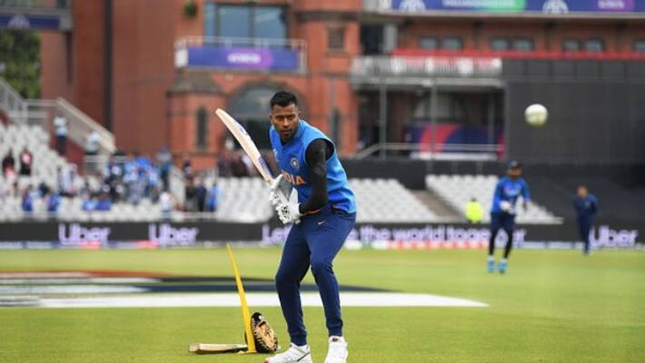 Hardik Pandya looks fit and better in Indian team's training Hardik Pandya looks fit and better in Indian team's training