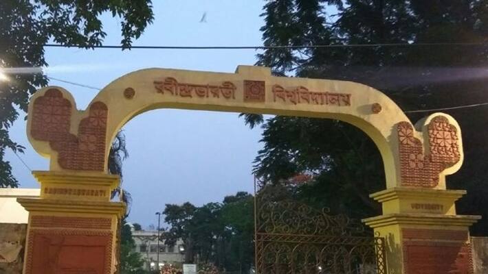 Youngsters at RBU vandalise tagore song protest might erupt after VC resignation Youngsters at RBU vandalise tagore song protest might erupt after VC resignation