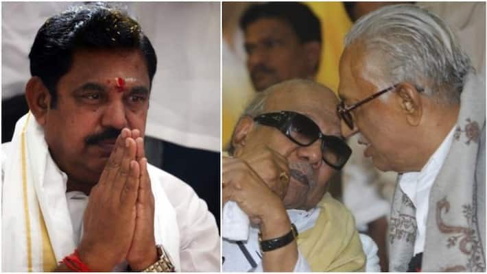 CM palanisamy released death condolence for DMK general sectretary Anbazhagan CM palanisamy released death condolence for DMK general sectretary Anbazhagan