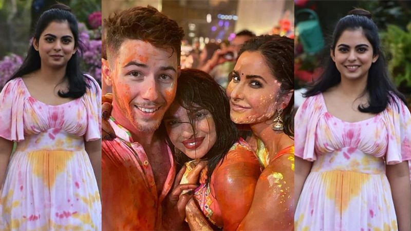 Isha Ambani Holi Party Rumoured Lovebirds Katrina Kaif Vicky Kaushal Arrive 5 Mins Off Each Other KPJ
