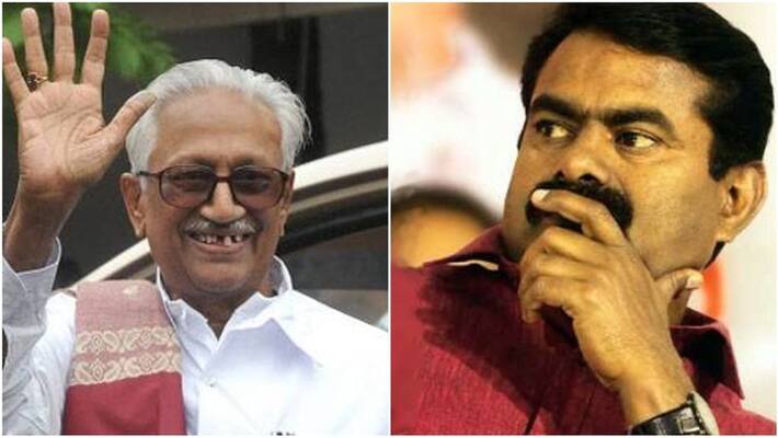 Seeman wrote death condolence for Anbazhagan death Seeman wrote death condolence for Anbazhagan death