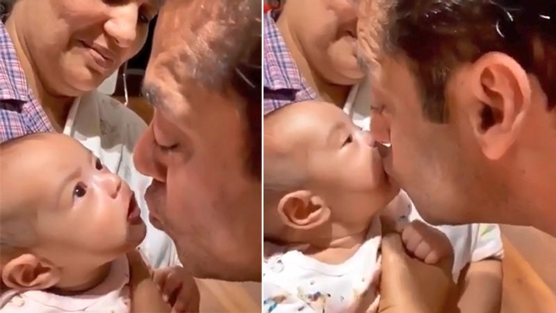 Salman Khan Play and Kiss his Niece Ayat Sharma KPG