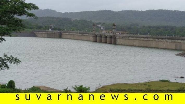 High water level in Harangi Reservoir High water level in Harangi Reservoir