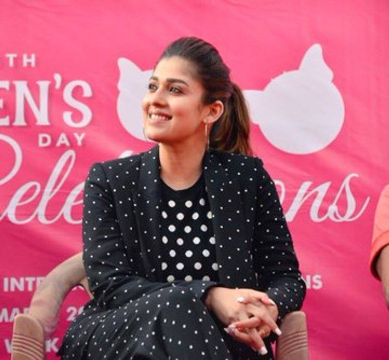 Lady super Star Nayanthara Womens Day Celebration photo Going Viral